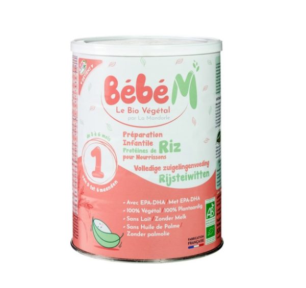 Bebe M Organic Rice Formula Stage 1 from birth to 6 Months (800g)