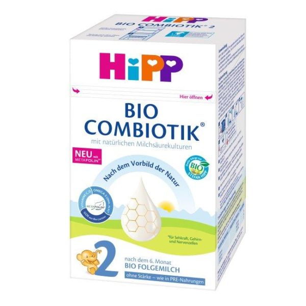 hipp german stage 2 organic combiotik formula no starch 6 months
